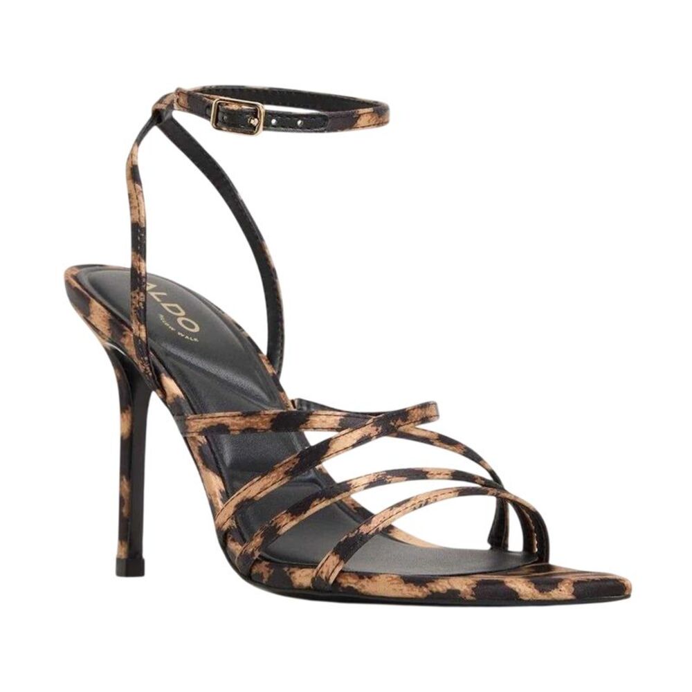 Aldo Womens/Ladies Solania Leopard Print Sandals / Leopard